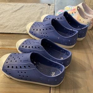 Pair of DSG “like CROCS” youth  - size 13 , 1, 6
